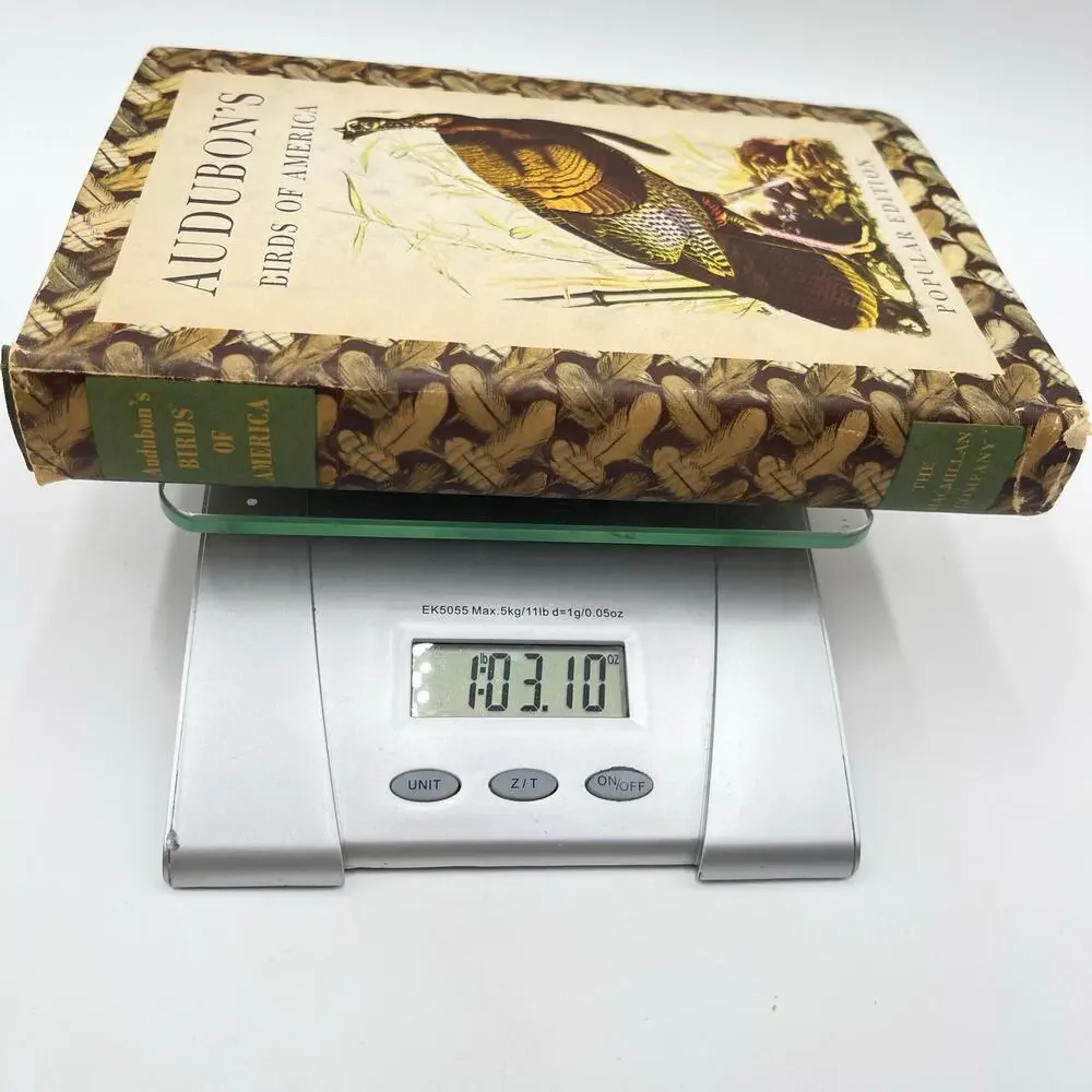 Audubons Birds Of America 1950 Book Stated First Printing Popular Edition HC DJ